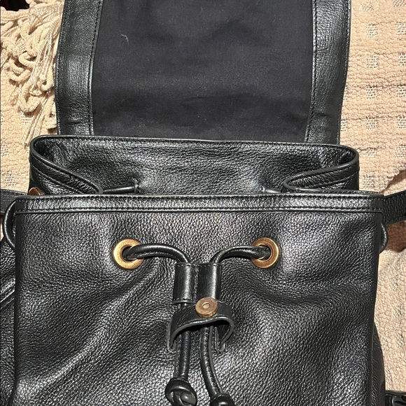 Marc By Marc Jacobs Black Leather Backpack main image 2